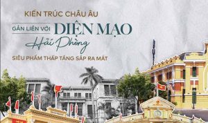 Kiến trúc Châu Âu gắn liền với diện mạo thành ph